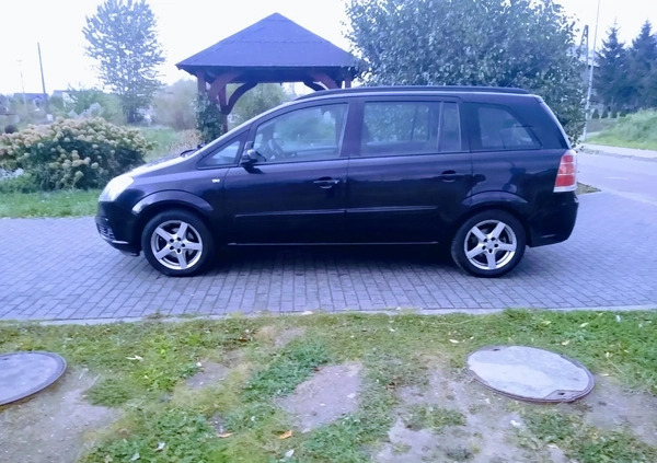 Opel Zafira cena 12600 przebieg: 256000, rok produkcji 2005 z Łęknica małe 137